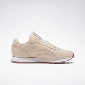 Adidasy Damskie Reebok Classic Leather Różowe/Białe PL 36WAVUC